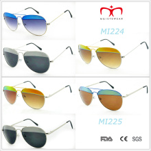 2015 Späteste Art und Weiseentwurf und Farben-Metall-Sonnenbrille (MI224 u. MI225)